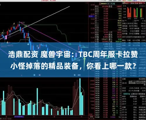浩鼎配资 魔兽宇宙：TBC周年服卡拉赞小怪掉落的精品装备，你看上哪一款？