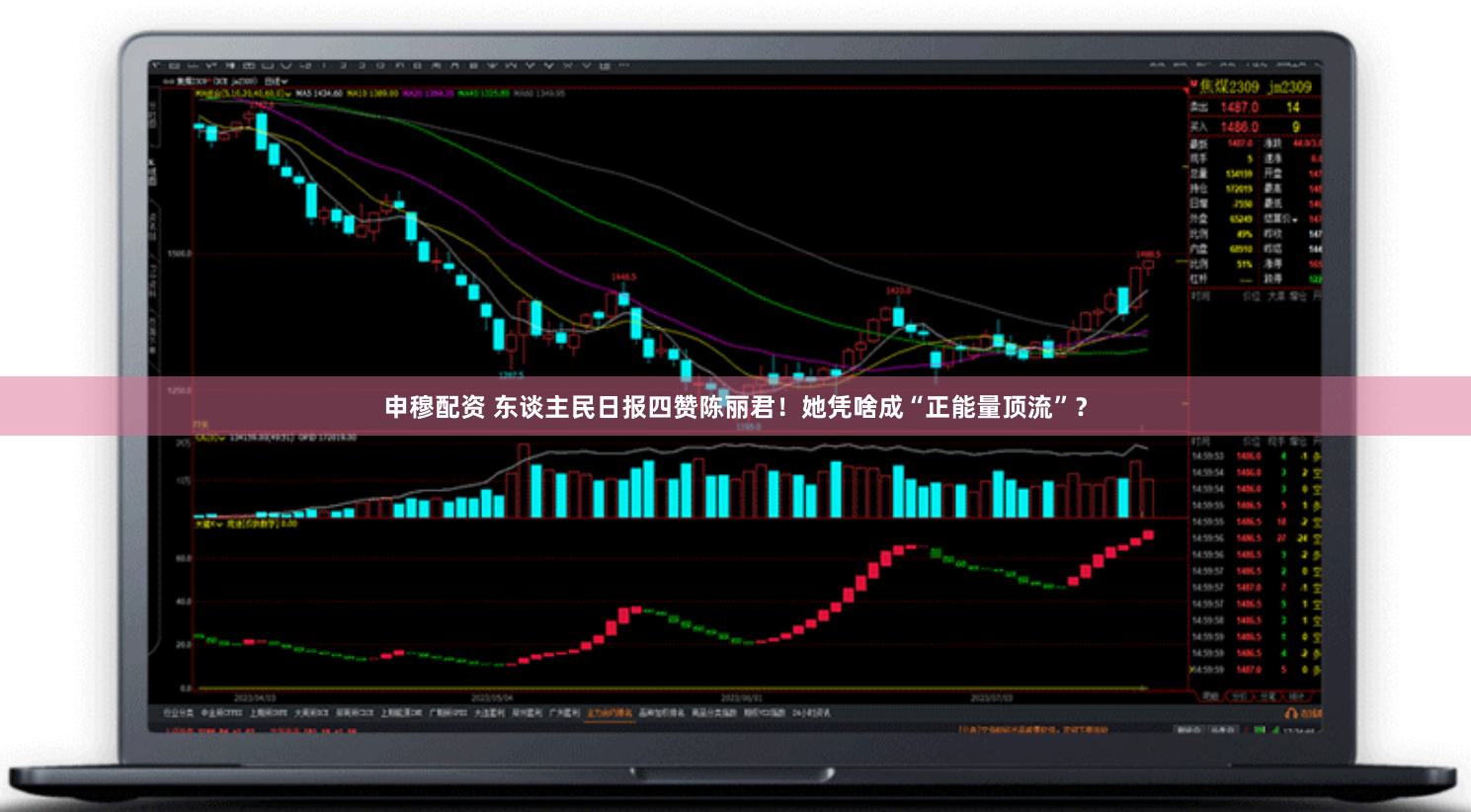 申穆配资 东谈主民日报四赞陈丽君！她凭啥成“正能量顶流”？