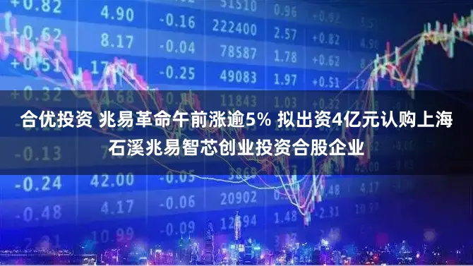 合优投资 兆易革命午前涨逾5% 拟出资4亿元认购上海石溪兆易智芯创业投资合股企业