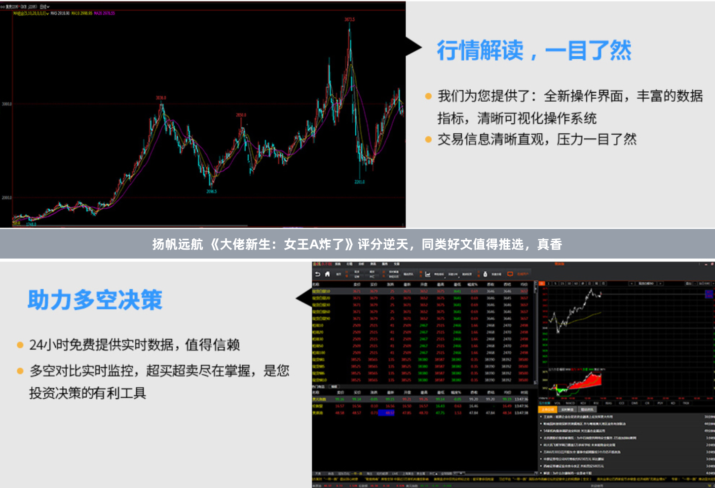 扬帆远航 《大佬新生:女王A炸了》评分逆天,同类好文值得推选,真香