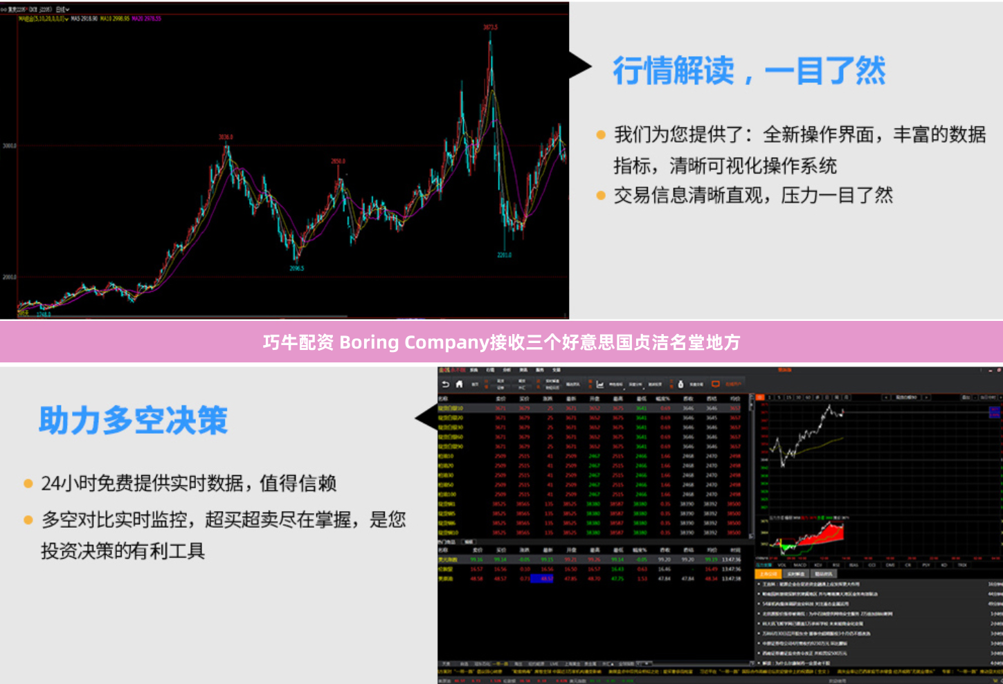 巧牛配资 Boring Company接收三个好意思国贞洁名堂地方