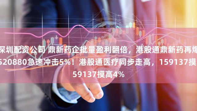 深圳配资公司 鼎新药企批量盈利翻倍，港股通鼎新药再爆发，520880急速冲击5%！港股通医疗同步走高，159137摸高4%
