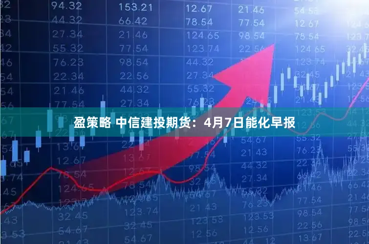 盈策略 中信建投期货:4月7日能化早报